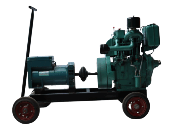 12HP ENGINE COUPLED WITH 10 KVA 3 PH ALT(TRANSFORM TYPE) - Image 3