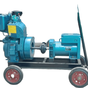 10HP ENGINE COUPLED WITH 7.5 KVA 3PH ALT(TRANSFORM TYPE)