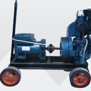 10HP ENGINE COUPLED WITH 7.5 KVA 1PH ALT(TRANSFORM TYPE)