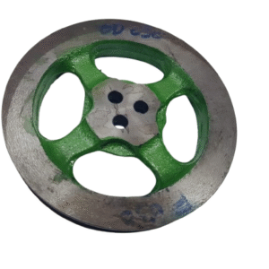 CRANK PULLEY FINISH BOLTED TYPE 152  4 PCD 1 GROOVE